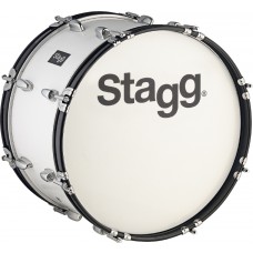 20" x 10" Marching Bass-Drum STAGG mit Gurt & Schlegel