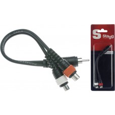 1 x Mannliche Cinch-Stecker/ 2 x Weibliche Cinch-Stecker adapter kabel