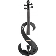 e-Geige, Stagg, 4/4 Silentgeige, schwarz metallic