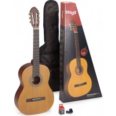 Gitarren Set 4/4 klassische Gitarre inkl. Tasche u. Stimmgerät