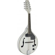 Bluegrass Mandoline mit Tonabnehmer in weiss