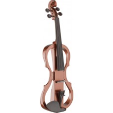 4/4 Silent Violin Set mit Violin Burst Violine, Softcase und Kopfhörer