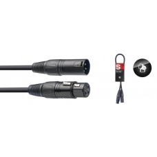 DMX-Kabel, XLR/XLR (m/f), 50 cm, Licht Kabel