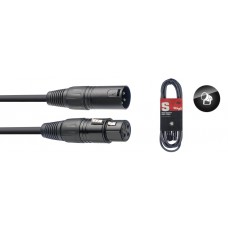 DMX-Kabel, XLR/XLR (m/f), 3 m