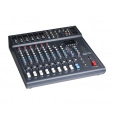 CLUB XS10+ 8 CH 10 IN MIXER+FX FUSSSCHALTER