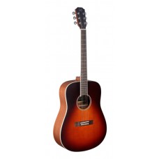 4/4 Akustik Dreadnought Gitarre Decke Zeder massiv, Ezra Serie