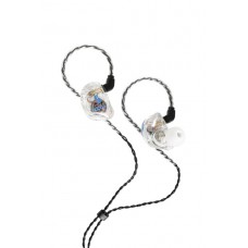 Hoch-auflösend, 4 Treiber, Schall-isolierende Ohrhörer, transparent