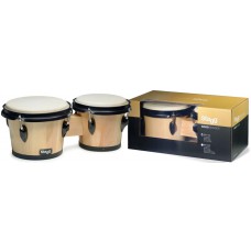 7.5" und 6.5" natural-farbige traditionelle Holz Bongos