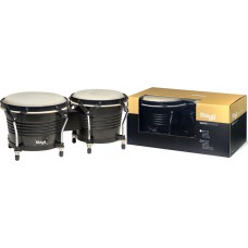 7.5" and 6.5" Schwarz Latin Holz Bongos