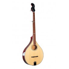 Elektro-akustische Banjola, 5-Saiter Banjo - Hals mit A-Stil Mandolinen-Korpus und Tasche