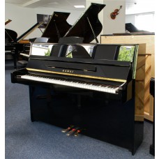Kawai K15 Klavier schwarz, 5 J. Garantie, jung gebraucht, Mietrückläufer