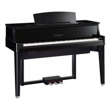 Yamaha N1X Avant Grand Hybrid Piano schwarz Hochglanz
