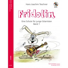 Fridolin, Band 1 mit CD, Gitarre Lehrbuch