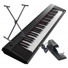 Keyboard Yamaha NP-12 B im Set mit Ständer und Pedal