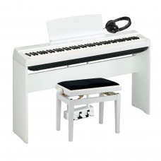 Yamaha Stagepiano P-125A WH, weiß, Deluxe Bundle