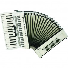 Piano Akkordeon Rubin 30/60/II/3 MT, weiss