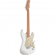 E-Gitarre mit massivem Erlenkorpus