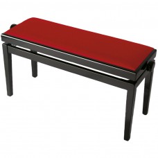 Doppelklavierbank original Burghardt 106 mit echt-Leder