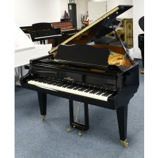 Schimmel Flügel gebraucht, schwarz Hochglanz, 174 cm