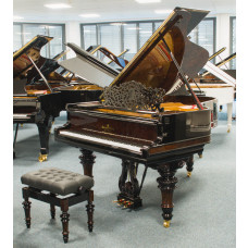 Steinway & Sons Flügel, Modell A, 188 cm, schwarz Hochglanz, Bj. 1900