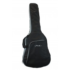 Tasche für 4/4 Konzertgitarre, schwarz, 10 mm Polsterung, Gitarrentasche, Gigbag