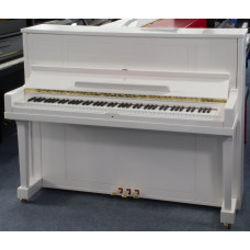 Steinway & Sons Klavier, weiß, 118 cm, Bj. 1961