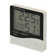 Digital-Hygrometer / Thermometer Min/Max schwarz/weiß