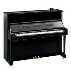 Yamaha Klavier U1 Silent SH3 schwarz poliert mieten, Mietkauf