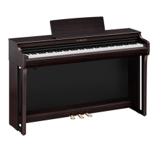 Yamaha CLP 825 R E-Piano - Rosenholz, Ansicht: schräg frontal