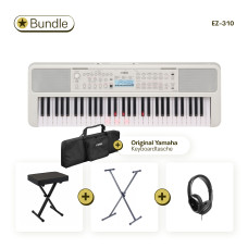 Das Yamaha EZ-310 Keyboard im Deluxe Bundle mit Bank, Ständer, Kopfhörer und Yamaha Gigbag kaufen bei Pianelli