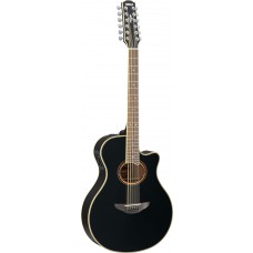 Yamaha APX700ii-12 BL Black Westerngitarre 12-Saiter Schwarz