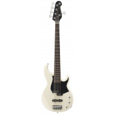 Yamaha E-Bass BB235 VW Vintage White 5 Saiter elektrische Bassgitarre weiß