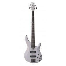 Yamaha E-Bass TRBX 504 TWH Translucent White elektrische Bassgitarre weiß