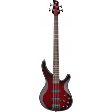 Yamaha E-Bass TRBX 604 FM DRB Dark Red Burst elektrische Bassgitarre 4 Saiter