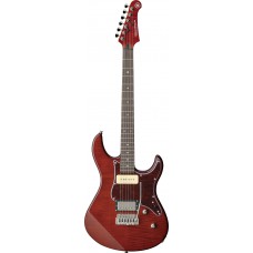 Yamaha Pacifica 611 v fm rtb root Beer E-Gitarre rot