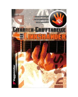 Grifftabelle für Linkshänder - Bessler/Opgenoorth