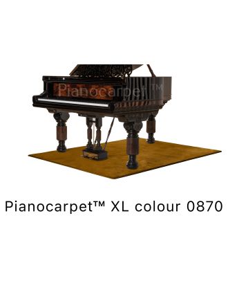 Pianocarpet Flügel Teppich XL Rechteckig - Farbe wählbar - Maßanfertigung