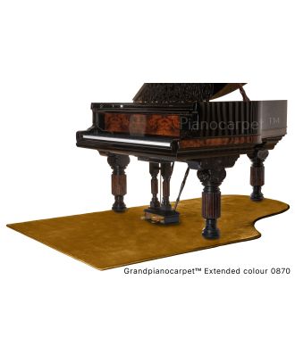 Pianocarpet Flügel Teppich VL verlängert - Farbe wählbar - Maßanfertigung
