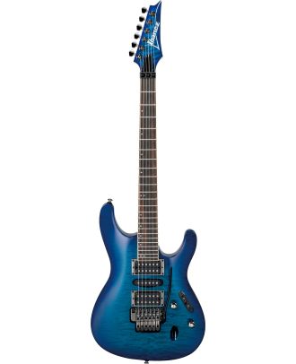 Ibanez S670QM-SPB E-Gitarre blau
