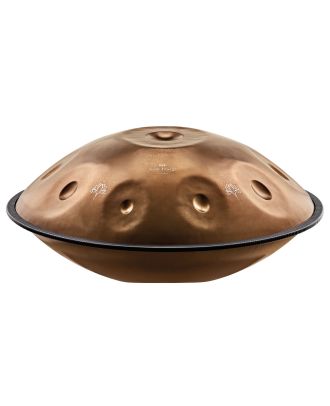 Meinl Handpan, Edelstahl, E La Sirena, 10 Töne, 432 Hz, Vintage-Kupfer, Graviertes Design