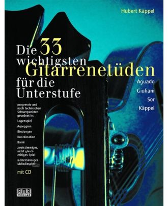 Die 33 wichtigsten Gitarrenetüden