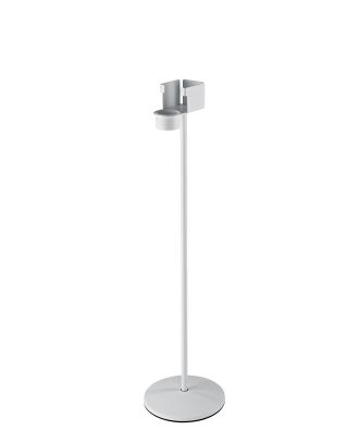 Desinfektionsmittelständer Made in Germany, weiss