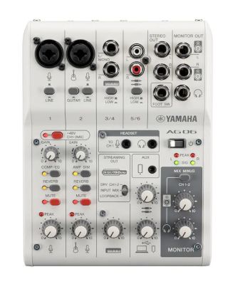 Yamaha AG06 MK2 WH