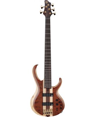 IBANEZ BTB E-Bass 5-Saiter in Natural Shadow Low Gloss mit Softcase BTB1835-NDL