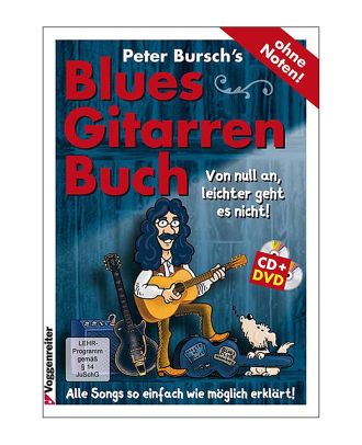 Peter Burschs Blues-Gitarrenbuch (mit CD und DVD)