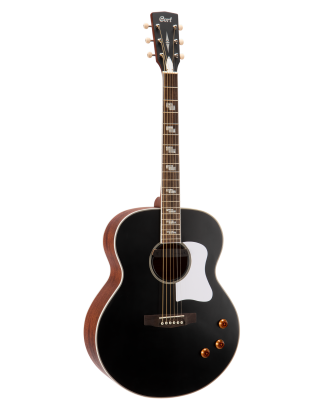 CORT Westerngitarre CJ-RETRO in Vintage Black Matte