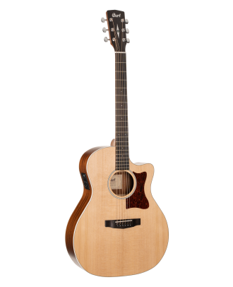 CORT Westerngitarre GA1E in Open Pore mit Preamp