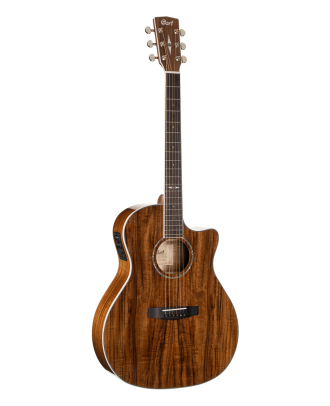 CORT Westerngitarre GA5F-KOA in Natur mit Preamp