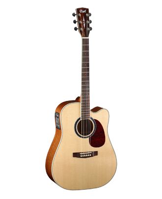 CORT Westerngitarre MR730FX in Natur mit Preamp