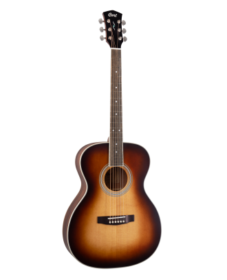 CORT Westerngitarre COPUREOLBT in Satin Light Burst Top Natural Satin Body
